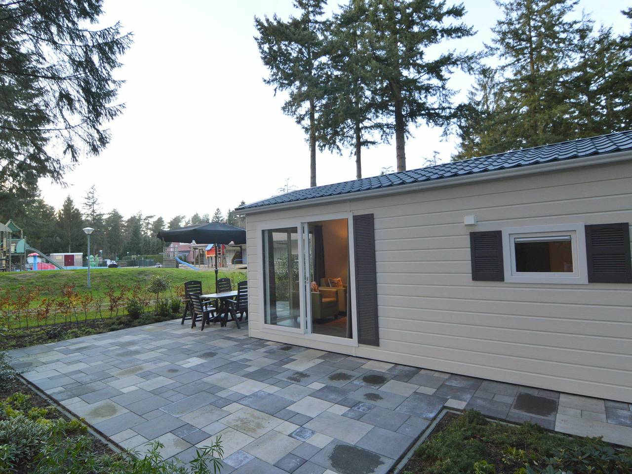 Recreatiepark De Reehorst — Chalet Wildzicht | 4-6 Pers. in Vorden, Achterhoek