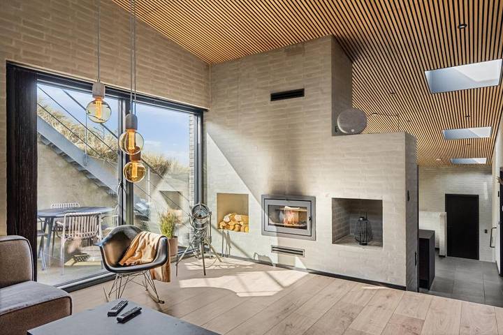 Stilvolles und modernes Ferienhaus in erster Reihe in Søndervig, Holmsland Klit
