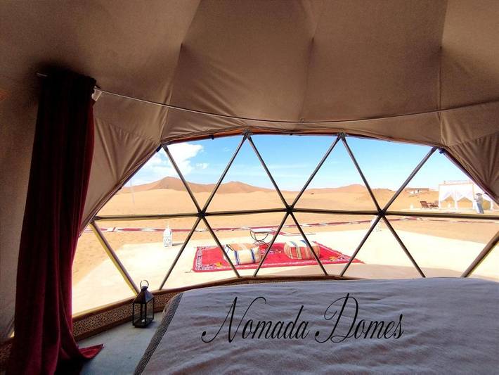 Tente pour 2 personnes, avec terrasse et vue au Maroc - 3