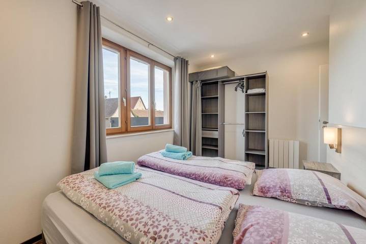 Gîte pour 2 personnes, avec balcon, animaux acceptés à Beblenheim - 4