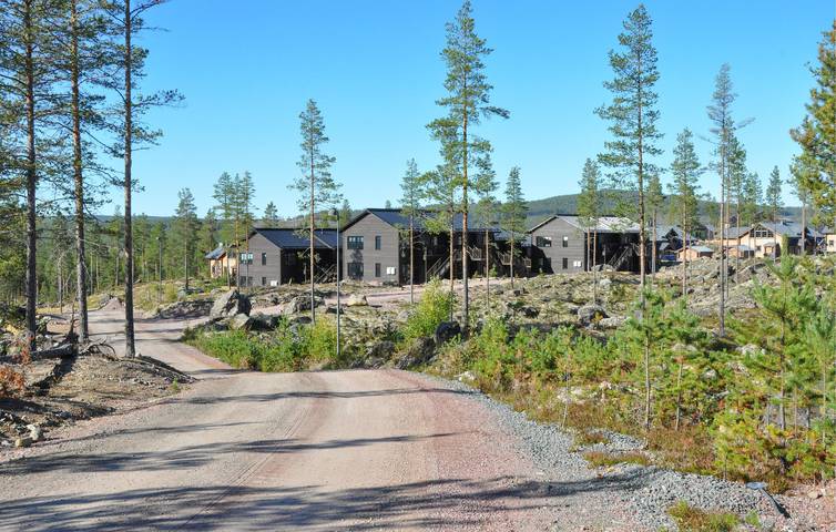 Lägenhet för 6 Personer, med bastu och trädgård i Idre