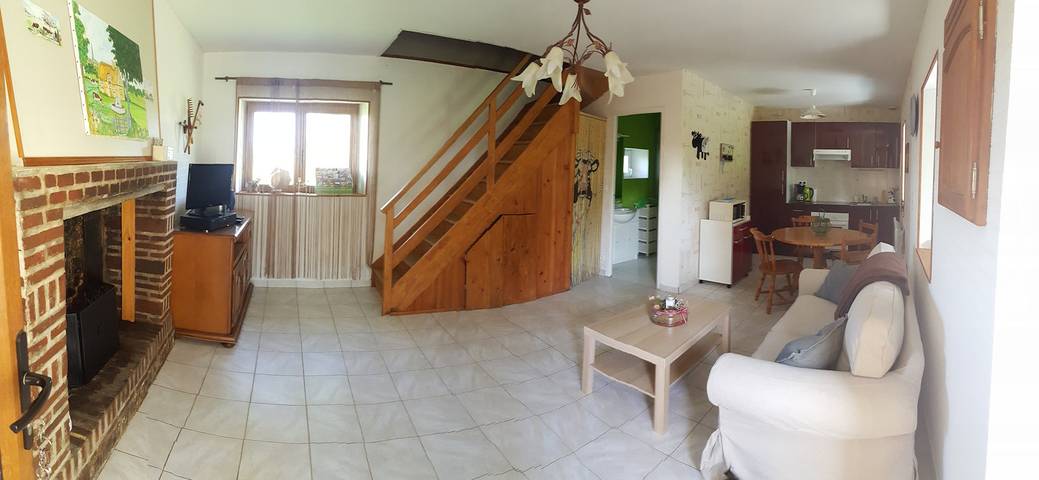 Gîte pour 4 personnes, avec terrasse, animaux acceptés dans le Calvados - 3