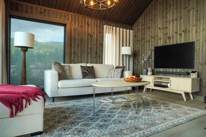 Felsener Hytte: Luxushütte mit Hot Tub & Sauna in Nesbyen