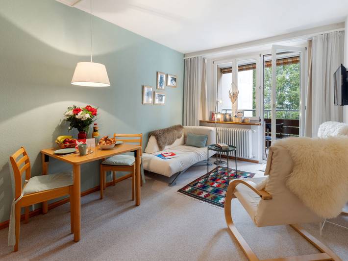Gîte pour 2 personnes, avec balcon et sauna à Davos - 3