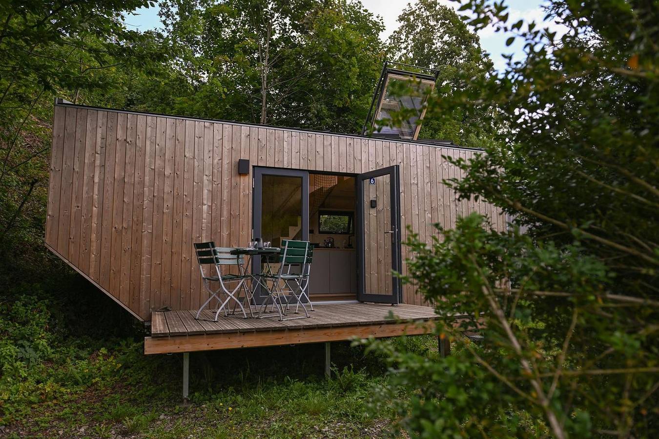 Nachhaltiges Green Tiny House Pioneer im Harz mit Panoramablick in Osterode, Harzvorland