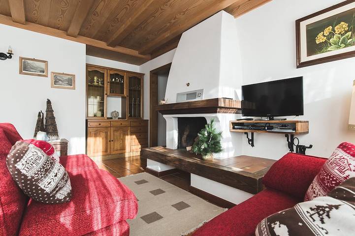 Gîte pour 7 personnes, avec Balcon et Jardin à San Martino di Castrozza