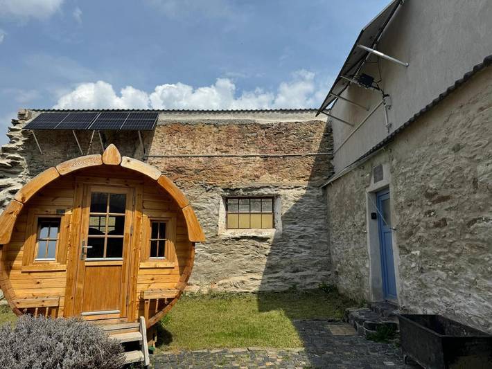 Ferienwohnung für 4 Personen, mit Terrasse und Garten
