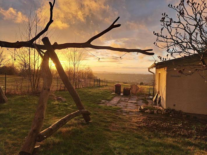 Ferienwohnung für 4 Personen, mit Garten und Ausblick in Stollberg/Erzgebirge