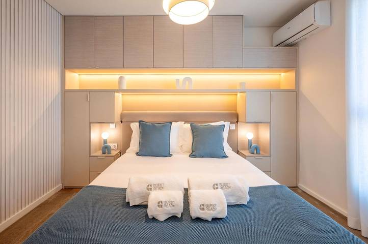 Apartamento de férias para 4 pessoas, com varanda, adaptado a crianças em Lumiar