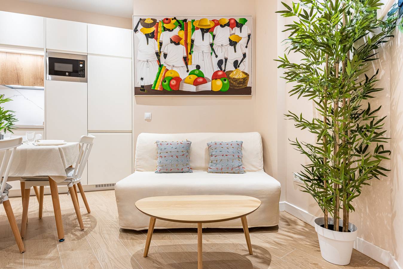 Estudio entero, Estudio 'Casamar - New Malagueta' con Wi-Fi y Aire Acondicionado in Playa de la Malagueta, Málaga