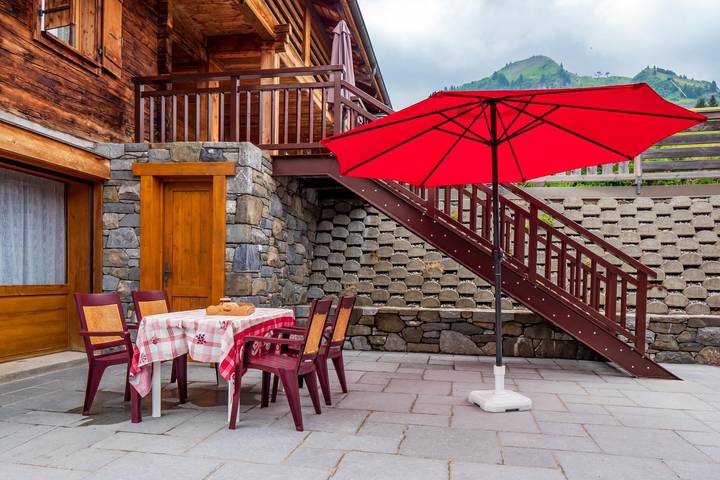 Appartement de vacances pour 4 personnes, avec balcon à Le Grand-Bornand