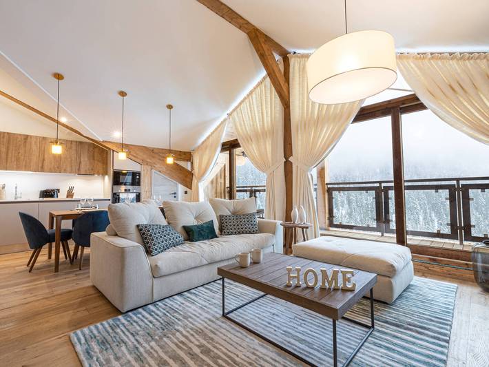 Gîte pour 6 personnes, avec terrasse dans Courchevel 1650 (Moriond) - 2