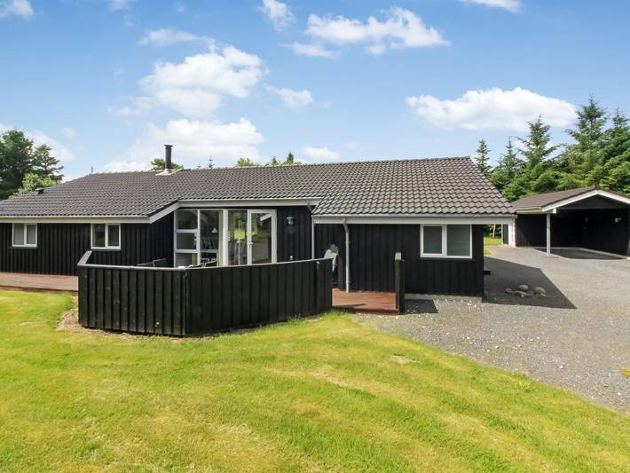 Ferienhaus für 8 Personen, mit Terrasse und Sauna in Grønhøj Strand