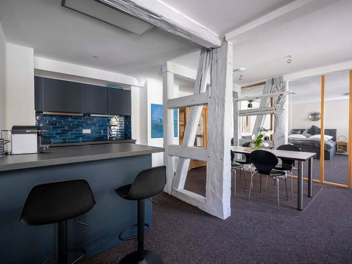Ferienwohnung für 4 Personen, mit Seeblick und Ausblick in Radolfzell am Bodensee