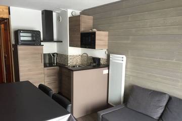Gîte pour 4 personnes, avec balcon dans Arc 2000