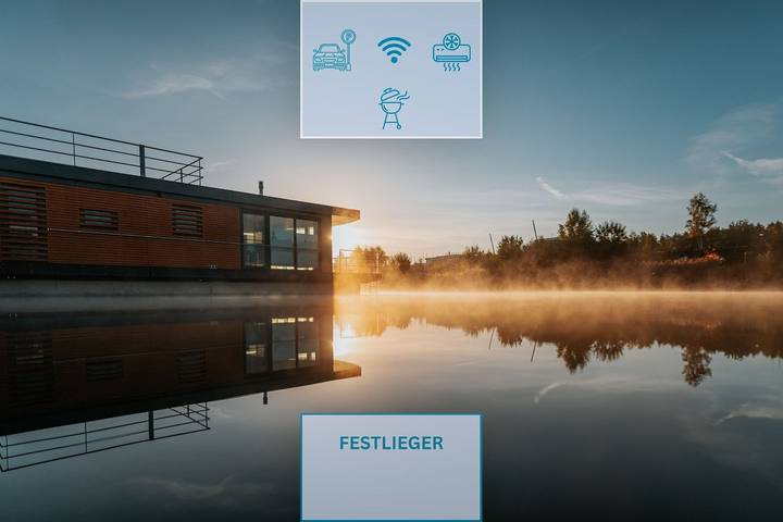 Ferienhaus für 6 Personen, mit Ausblick und Garten sowie Seeblick in der Lausitz