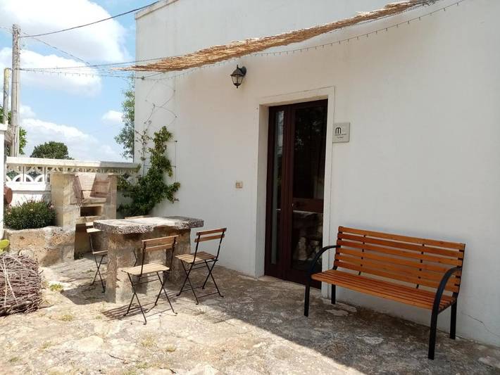 Appartamento per 4 persone, con panorama e giardino nonché piscina, con animali domestici a Mottola