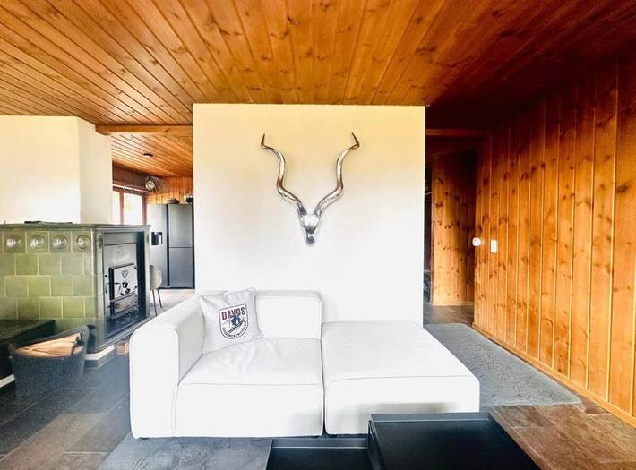 Ferienhaus für 6 Personen, mit Terrasse und Garten sowie Ausblick in Davos - 3