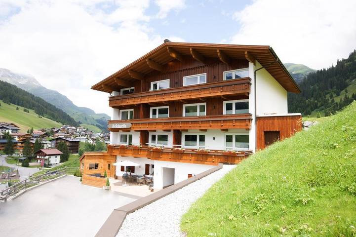 Appartement de vacances pour 5 personnes, avec balcon ainsi que sauna et vue