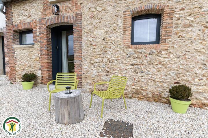 Gîte pour 4 personnes, avec jardin