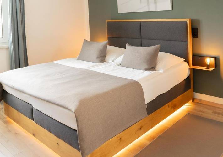 Ferienwohnung für 2 Personen, mit Terrasse und Garten sowie Pool und Sauna in Illmitz