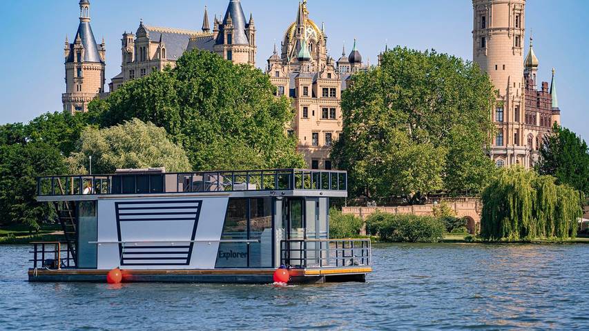 Ferienwohnung für 6 Personen, mit Terrasse in Schweriner Schloss