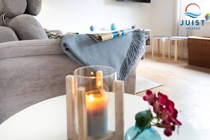 Ganze Wohnung, Freundliche helle Ferienwohnung, ideal für Paare, mit Südterrasse im Ostdorf in Juist