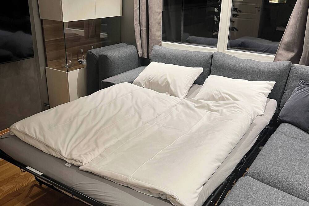 Hel lejlighed, Bright Apartment with Patio and Garden in Kristiansand