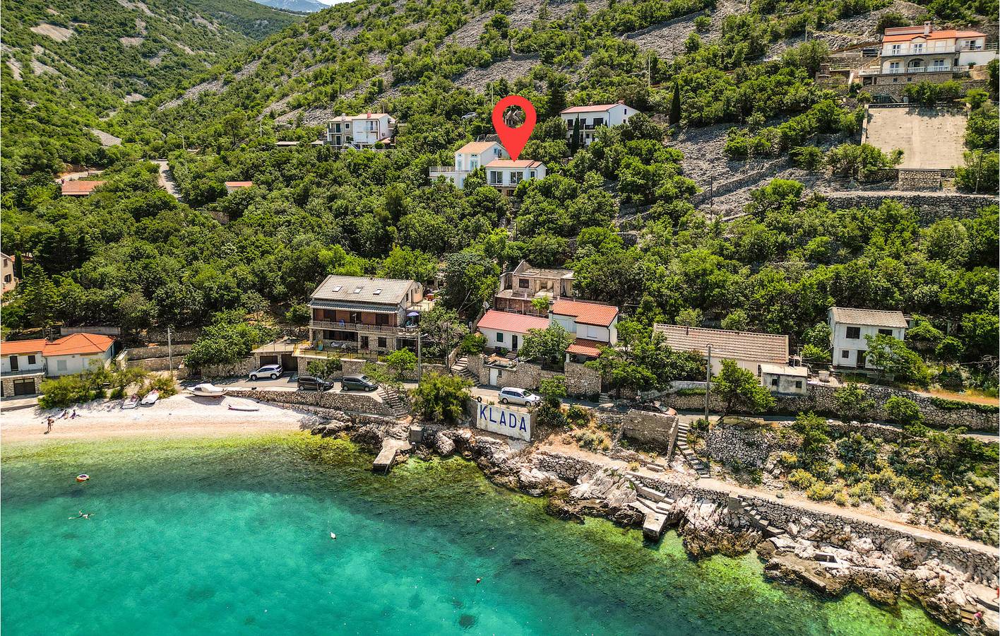 Ganze Ferienwohnung, Ferienwohnung für 2 Personen mit Garten in Jablanac, Naturpark Velebit