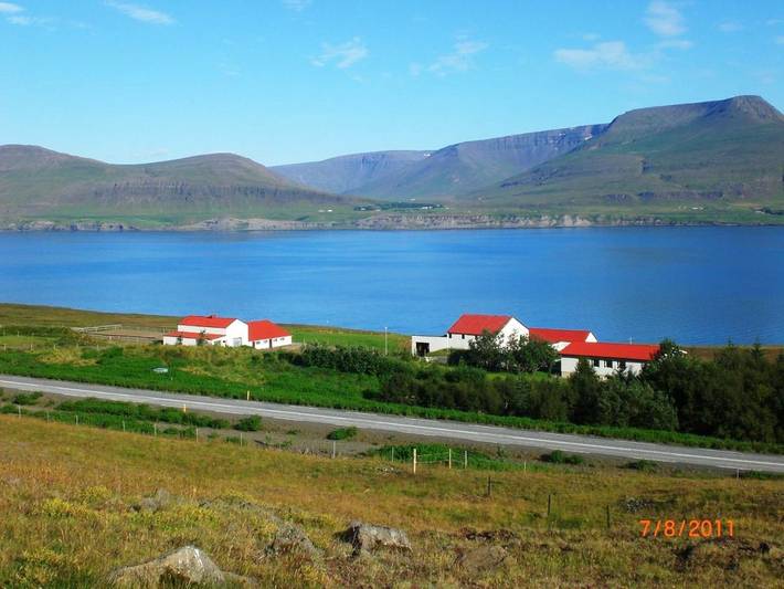 Ferienhaus für 4 Personen, mit Garten und Ausblick in Island