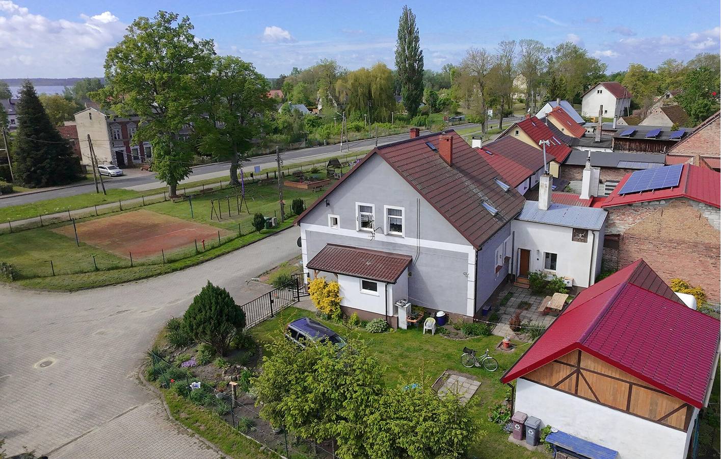 Ganze Ferienwohnung, Ferienwohnung für 6 Personen mit Terrasse in Nowe Warpno, Stettiner Haff