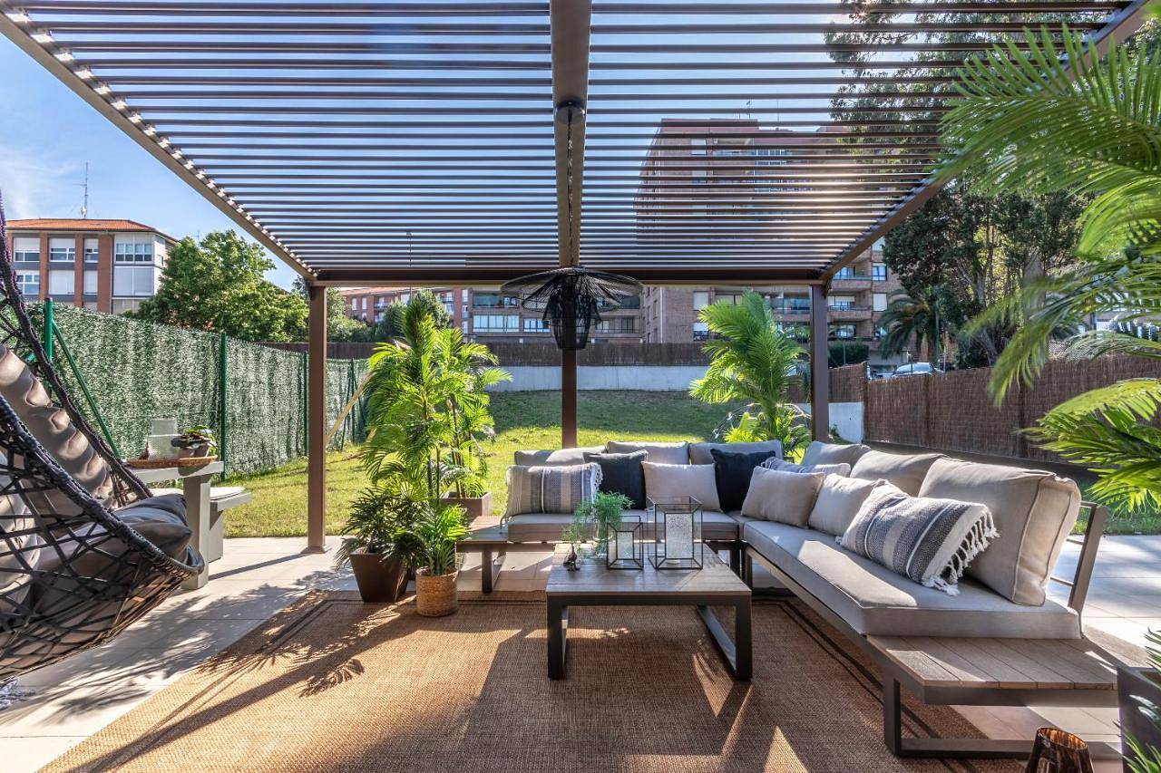 Ganze Wohnung, Akomodat en Precioso y Moderno con Jardín y Parking in Getxo, Baskische Küste (Spanien)