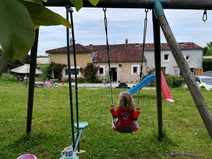 Chambre d’hôte pour 4 personnes, avec jardin, adapté aux familles