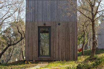 Blockhütte für 3 Personen, mit Terrasse und Garten in Alentejo