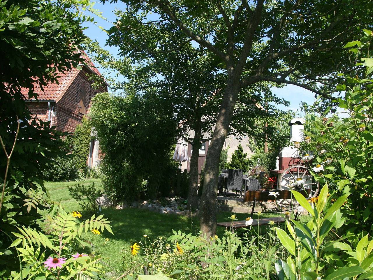 Ganze Ferienwohnung, Landhaus Gersdorf nahe Ostseebad Kühlungsborn - 3-Raum-Fewo im Landhaus Mundt (60m², max 4 Pers.) in Gersdorf, Biendorf
