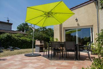 Gîte pour 6 personnes, avec terrasse à Labruguière