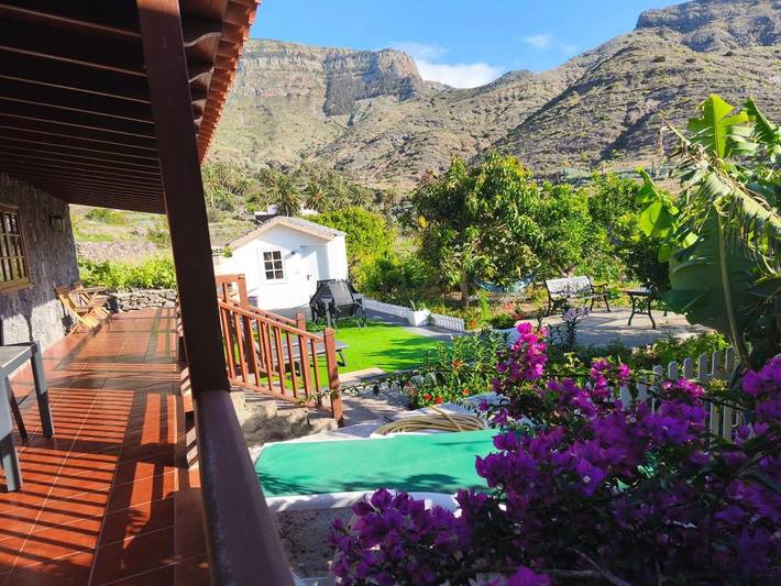 Chalet para 5 personas, con vistas y jardín en La Gomera - 2