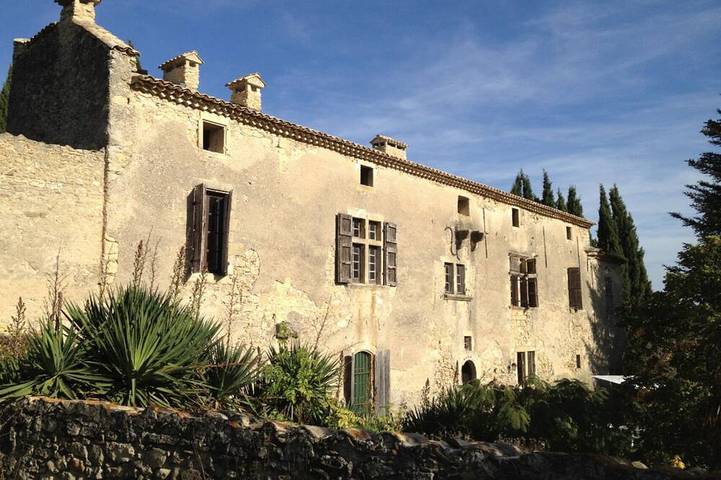 Location de vacances pour 16 personnes, avec Jardin à Saint-André-d'Olérargues - 4