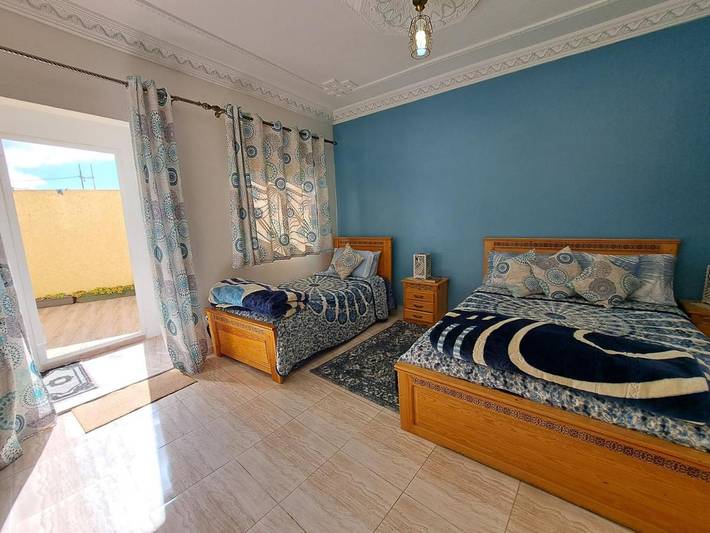 Apartamento para 3 personas, con terraza en Tánger