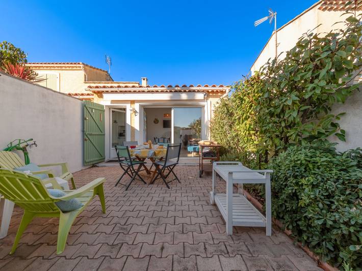 Ferienhaus für 4 Personen, mit Terrasse und Garten in Le Grau-du-Roi