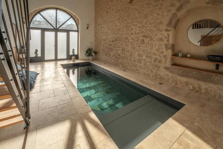 Gîte pour 2 personnes, avec jardin et jacuzzi ainsi que sauna et piscine dans Castres-Gironde - 2