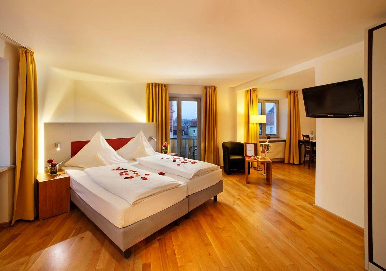 Akzent Brauerei Hotel Hirsch in Ottobeuren, Bayerisch Schwaben