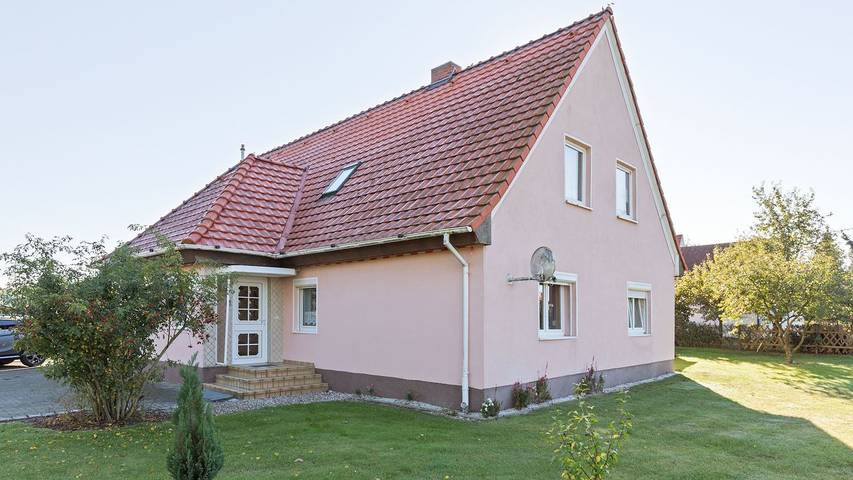 Ferienwohnung für 2 Personen, mit Garten und Terrasse am Salzhaff
