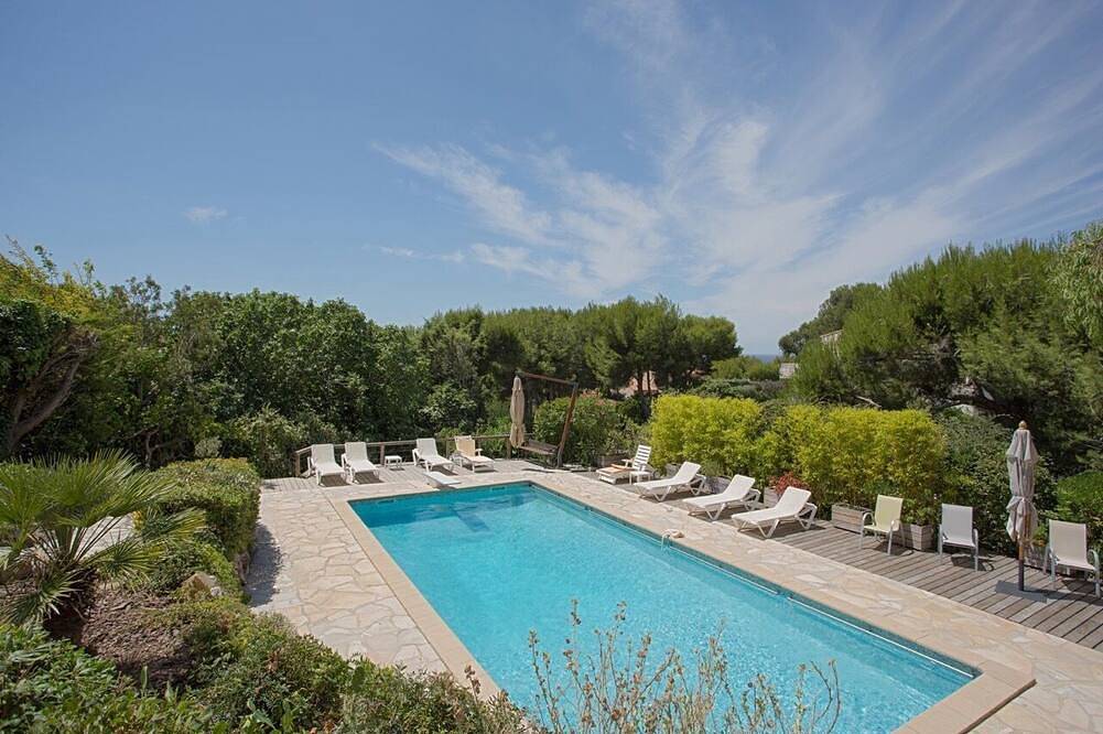 Domaine port d'alon, très belle villa provençale avec vue mer in Saint-Cyr-sur-Mer, Côte méditerranéenne (France)