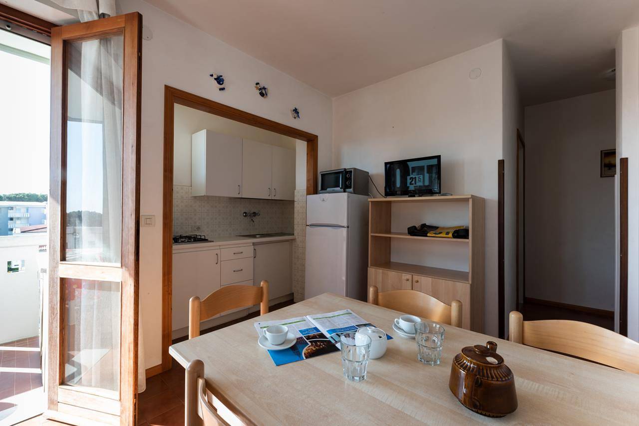 Appartement entier, Residenz Diana Ost Dreizimmerwohnung C6*+ für 6 Personen mit Meerblick in Bibione, Province de Venise