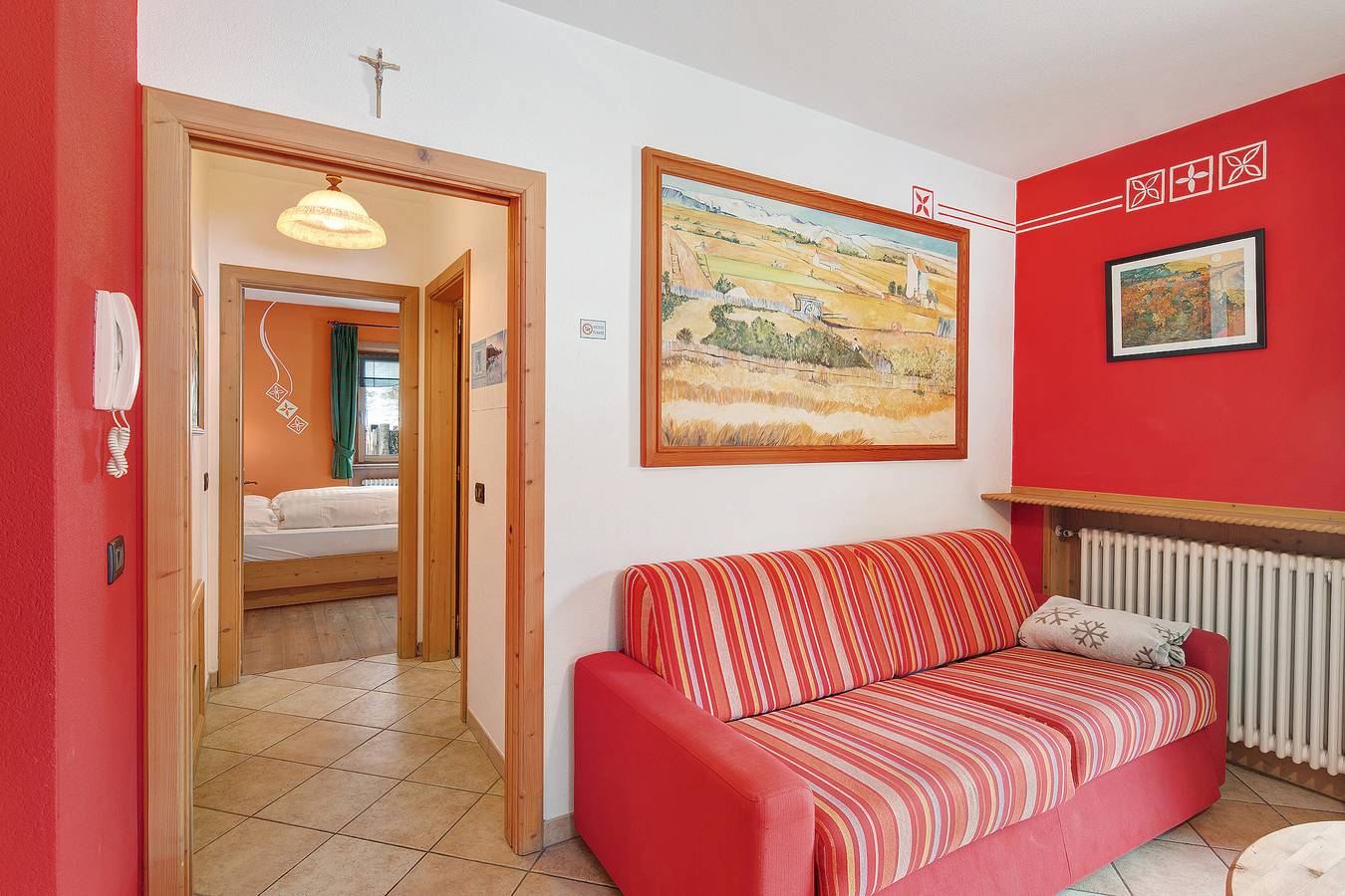 Apartamento entero, Apartamento "Van Gogh Casa Cambra" con vistas a la montaña y Wi-Fi in Livigno, Valtellina