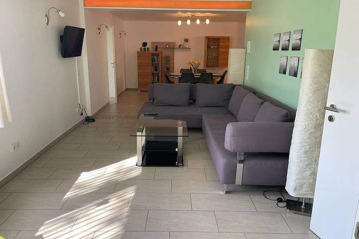 Ferienwohnung für 4 Personen, mit Balkon und Garten am Bostalsee