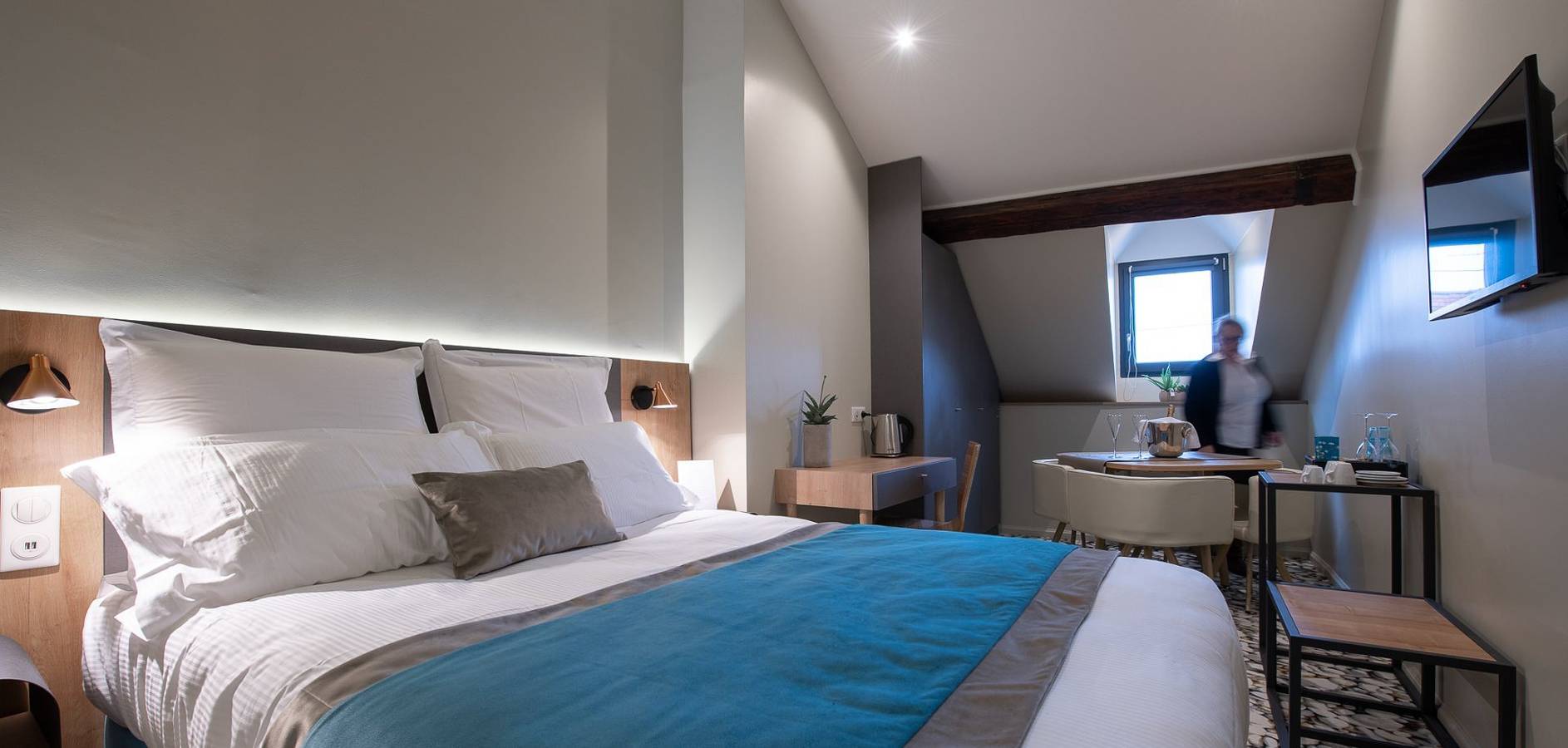 Le Vivier Restaurant et Côté Résidence - Chambre Hippocampe in Amiens, Région d'Amiens