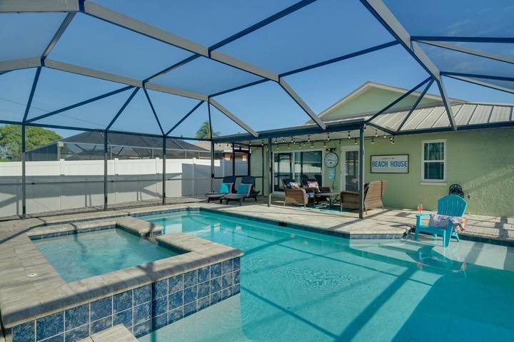 Ferienhaus für 6 Personen, mit Whirlpool und Pool, mit Haustier - 1