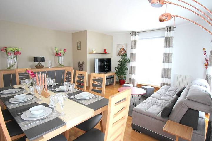 Appartement de vacances pour 8 personnes, avec terrasse